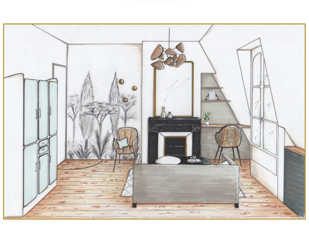 Après: entrée / salon