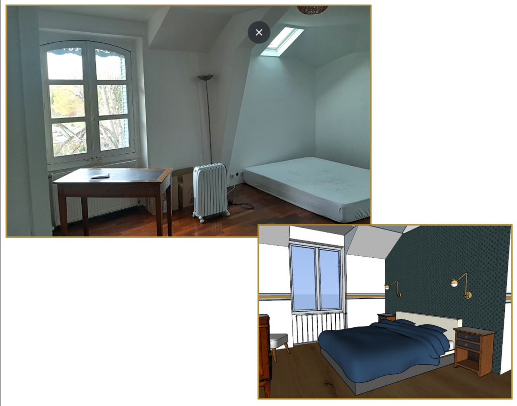 La chambre: avant