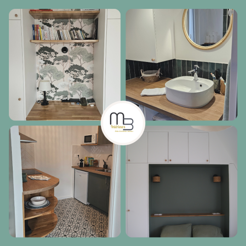 Paris, 2 pièces sous les toits